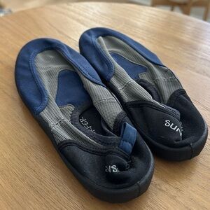 Black, Navy and Gray Slip-On Water Shoes